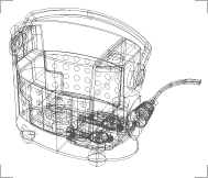 レシプロポンプ(透視図)