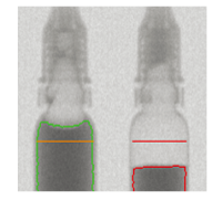 画像：充填レベル検査